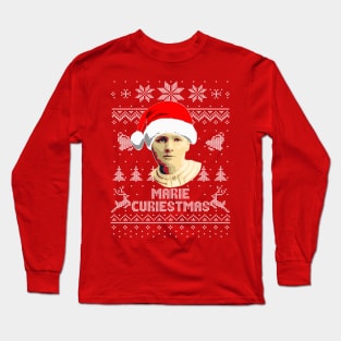 Marie Curiestmas Long Sleeve T-Shirt